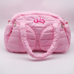 pink puff bag