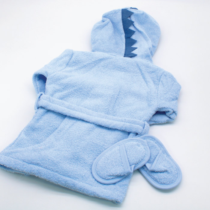bluebathrobe set