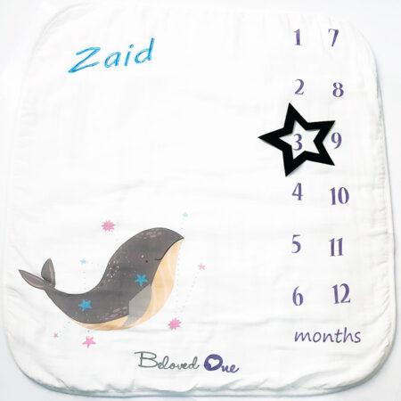 Watch me Grow up Blanket