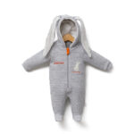 Personalized Winter Bunny Overall