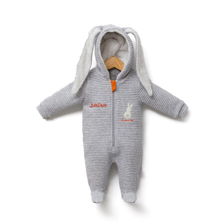 Personalized Winter Bunny Overall