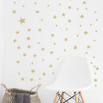 Gold Stars Wall Stickers