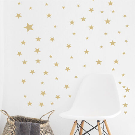 Gold Stars Wall Stickers
