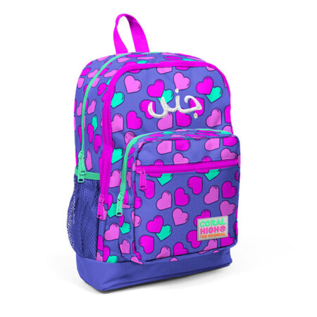 Purple hearts Backpack
