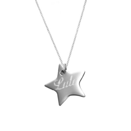 Personalized Star Necklace